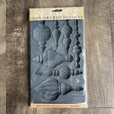 NEW Iron Orchid Designs IOD Baubles mould. RETIRED 