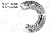 Spritzblech Bremsscheibe Aic 56980 Aluminium FüR Bmw 3Er E90 Touring E91 E92 E93