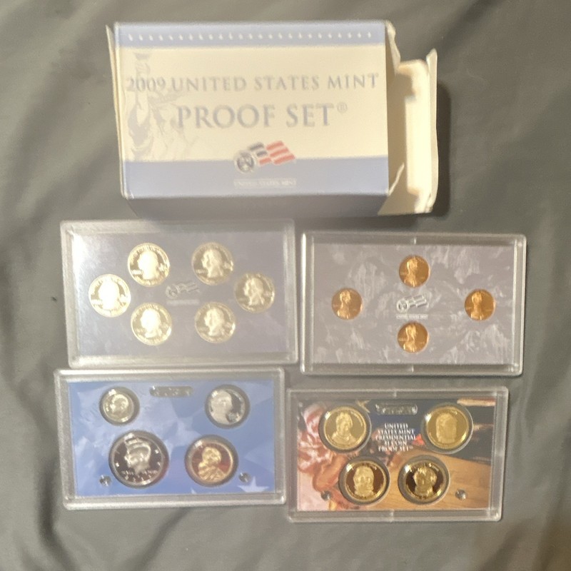 2009 United States Mint Proof Set - San Francisco Mint, With Box