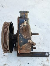 Vintage Ford Thompson Power Steering Pump Core with Bracket & Pulley OEM 3A674