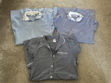 3 Children’s Blue Gingham School Uniform Dresses Shorts Age 9-10 M&S F&F