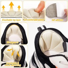 Insoles Heel Pads Lightweight for Sport Shoes Adjustable Cute Size Back Sticker