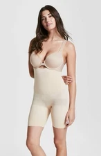 NWOT SPANX Assets Ultra Firm High Waist Mid Thigh Shaper Nude Small