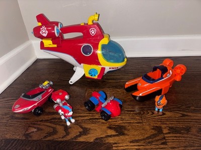 PAW Patrol Sub Patroller Transforming Vehicle Aqua Pups Zuma Marshall Sea Lot
