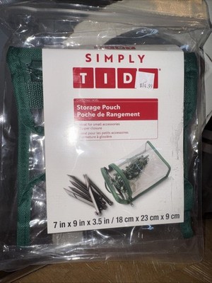 SIMPLY TIDY STORAGE POUCH 7'' x 9'' x 3.5'' NWT