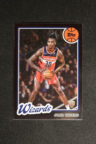 Jamir Watkins – 2025-26 Topps Basketball · 1980 81 Topps Basketball #80BK-86 Jamir Watkins