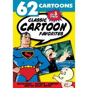 Dvd st. clair entertainment animation 62 cartoons: Classic cartoon favorites (3dsc) 1.33:1 (777966881997)