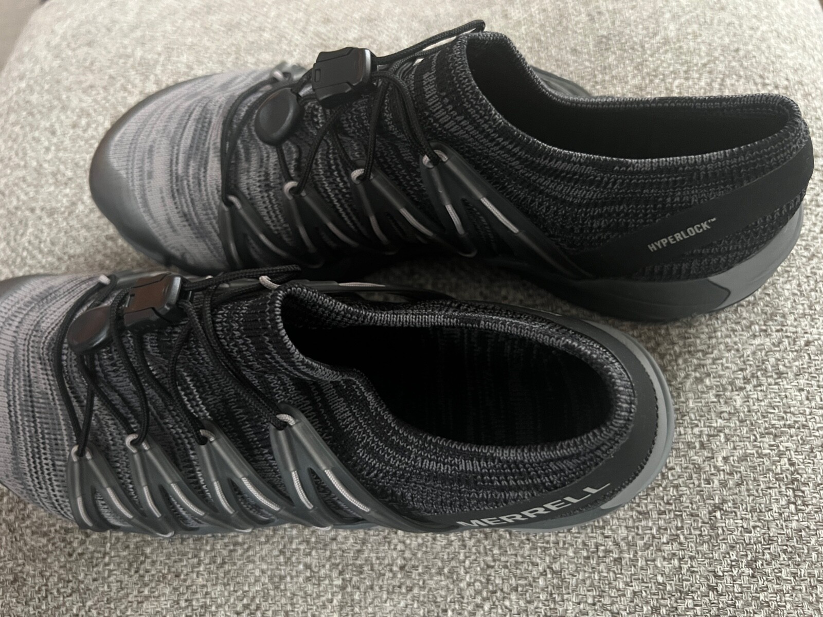 Scarpe Merrell Hyperlock Flex Knit donna 7 grigie performance escursionismo trail Gorpcore