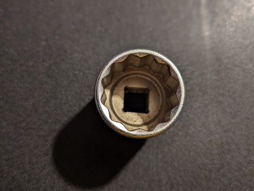 29mm Shallow Socket - 1/2 Drive - Genius - 4338 - Picture 5 of 9