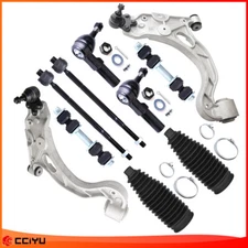 For Buick LeSabre Cadillac DeVille Front Lower Control Arm Tie Rod Suspension