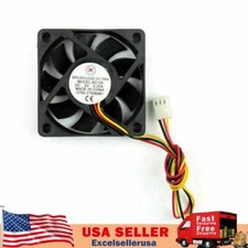 DC Brushless Cooling Fan 5V 0.2A 6015s 60x60x15mm 3 Pin CPU Computer Fan CA UE
