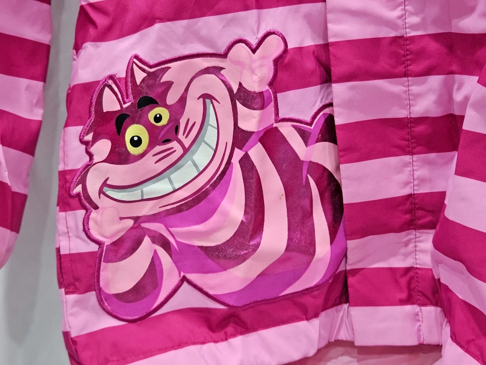 Chaqueta de Lluvia Embalable Gato Cheshire Disney Store Niño Talla 9/10 Foto 2 de 4