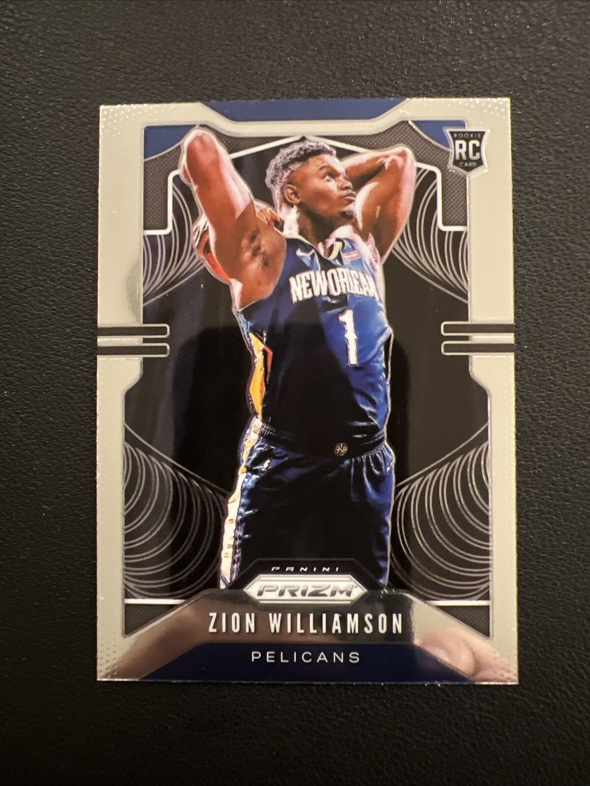 2019-20 Prizm Disco Zion Williamson Rookie #248 New Orleans Pelicans