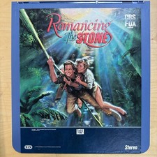 Romancing The Stone CED Capacitance Electronic Video Disk CBS Fox 1984