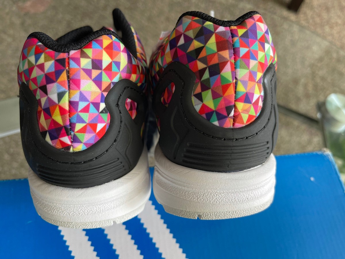 Adidas Originals ZX Flux Multi-Color Prism M19845 Men's Size Adidas Originals ZX Flux Multi-Color Prism M19845 Men's Size