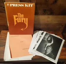 1978 "THE FURY" Brian DePalma Orig MOVIE PRESS KIT With (16) PHOTOS In Folder