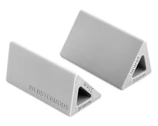 Webster Mods 30/36mm Droop Blocks (White) (2) [WMDBW]