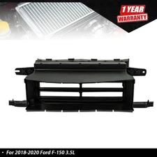 Front Lower Active Grille Shutter For 2018-2020 Ford F-150 w/ Motor JL3Z8475F