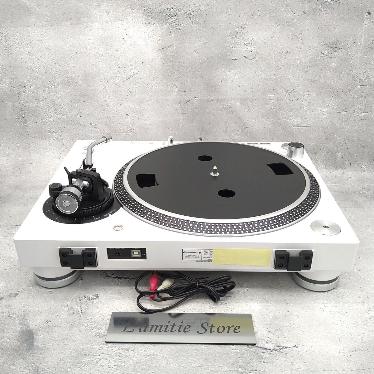Pioneer PLX-500 White Direct Drive DJ Turntable PLX500 W Pioneer PLX-500 White Direct Drive DJ Turntable PLX500 W