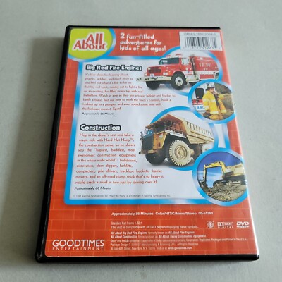 All About Big Red Fire Engines & All About Construction (DVD 2005