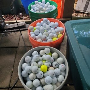190 Shag golf balls - Hit Away golf balls - Bulk Golf Balls - Practice Golf Ball