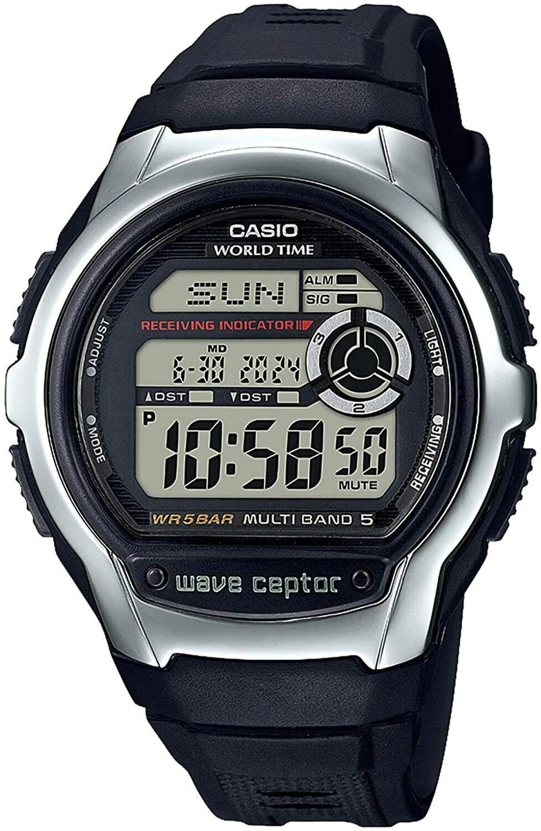 Casio wave ceptor store men's watch