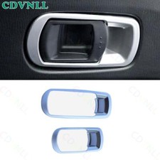 Cubierta de panel de interruptor de asiento de fila trasera plateada mate para Mazda CX-5 2017-2024