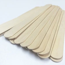 Large Wax Waxing Wood Body Hair Removal Sticks Applicator Spatula 100 pcs