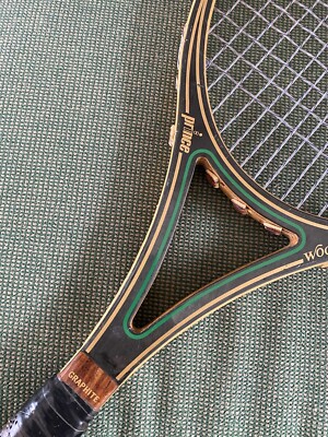 Vintage Prince Woodie Tennis Racket 4 1/2 Wood Graphite Racquet