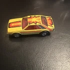 VINTAGE HOT WHEELS 1979 YELLOW MUSTANG TURBO HONG KONG BLACKWALLS 🔥🔥