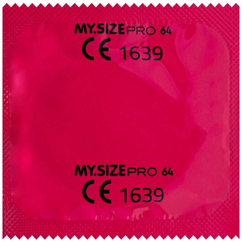Condones My Size PRO 64 mm *XL XXL King Magnum Size * Ajuste más ancho * Caja al por menor 80 Foto 3 de 4