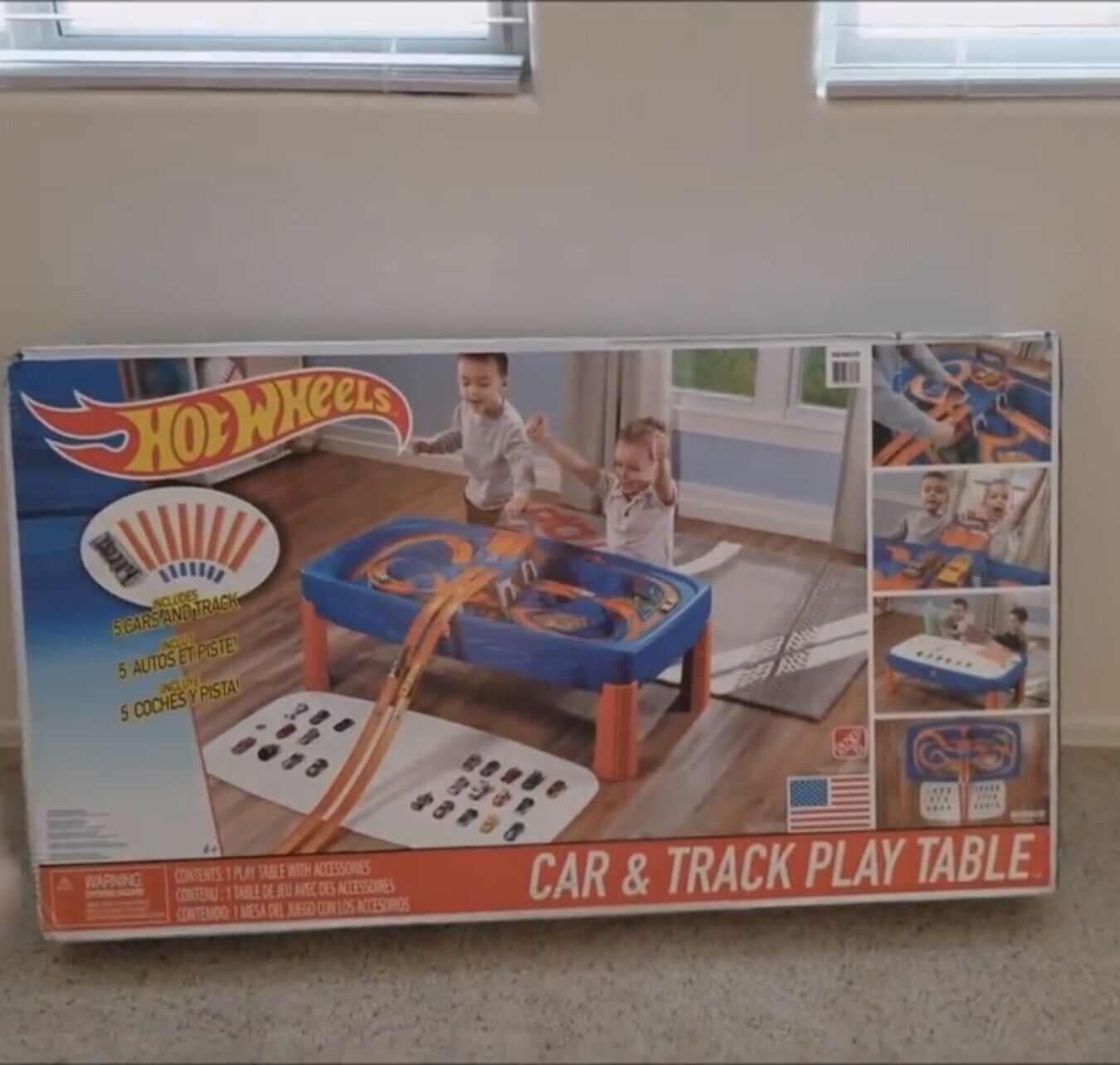 STEP2 HOT WHEELS Car and Truck Play Table  brand new in box! EXTREMELY RARE@@@@@