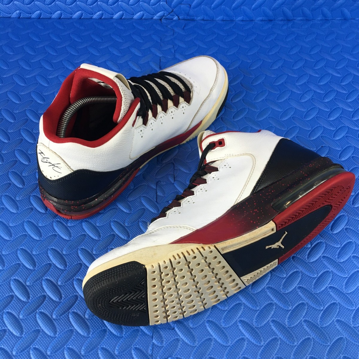 Nike Air Jordan Flight Origin 2 \'Chicago\' - 705155-101 - Size 11 - PERFECT! Jordan Flight Origin 2 White Gym Red for Sale | Authenticity  main image 3