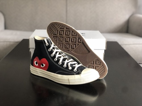 Converse Chuck Taylor All-Star 70 Hi Comme des Garcons PLAY Black 150204C | eBay Converse Chuck Taylor All-Star 70 Hi Comme des Garcons PLAY Black 150204C | eBay