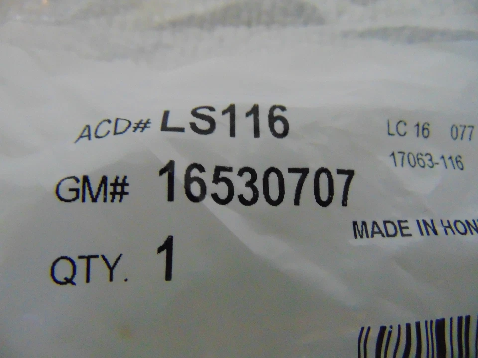 CHEVROLET COBALT HHR PONTIAC G5 BUICK LACROSSE LÁMPARA TRASERA ENCHUFE 16530707 Foto 3 de 3