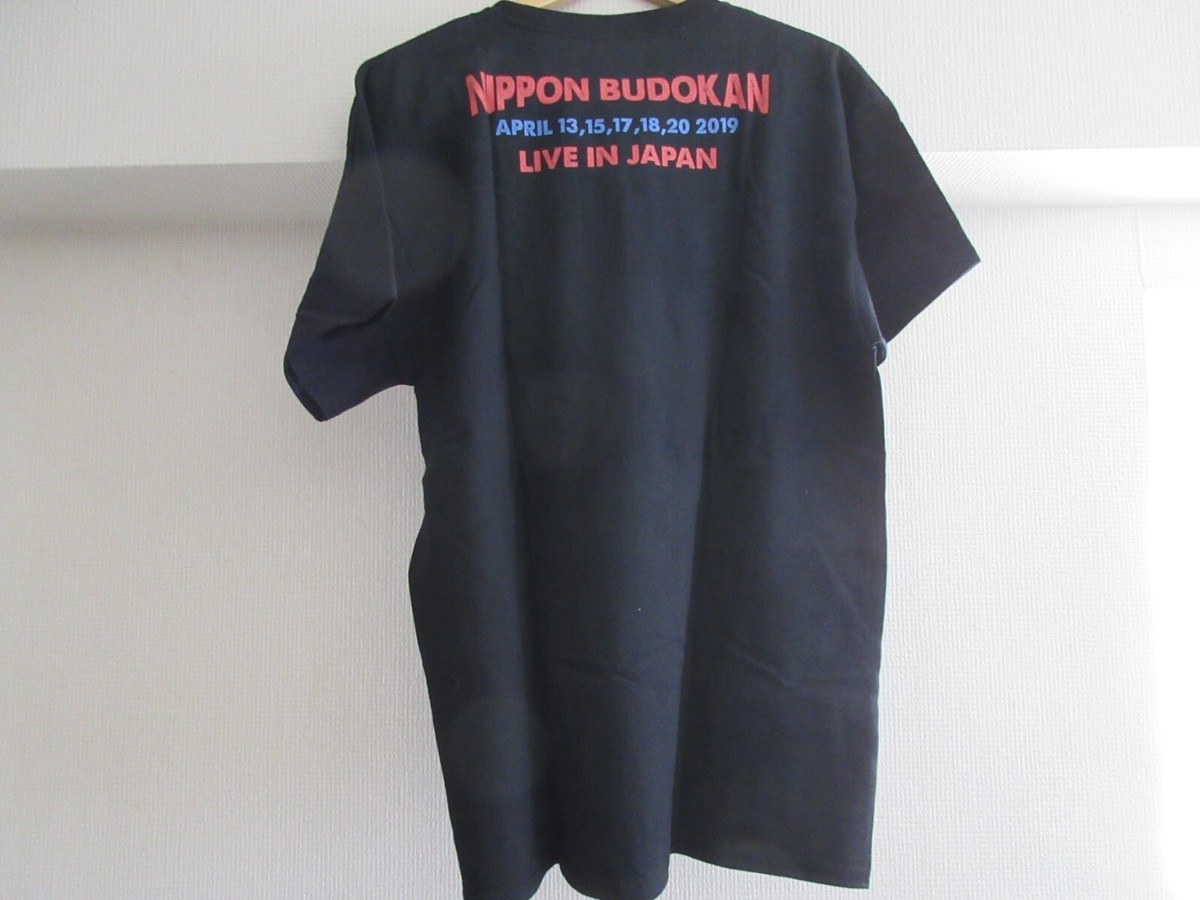 Eric Clapton 2019 Japan Tour Black T-Shirt Tee Cream Budokan Tokyo