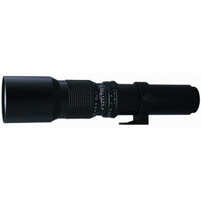  New VIVITAR High Power 500-1000mm F8 Telephoto Lens for DSLR SLR Cameras w/2X