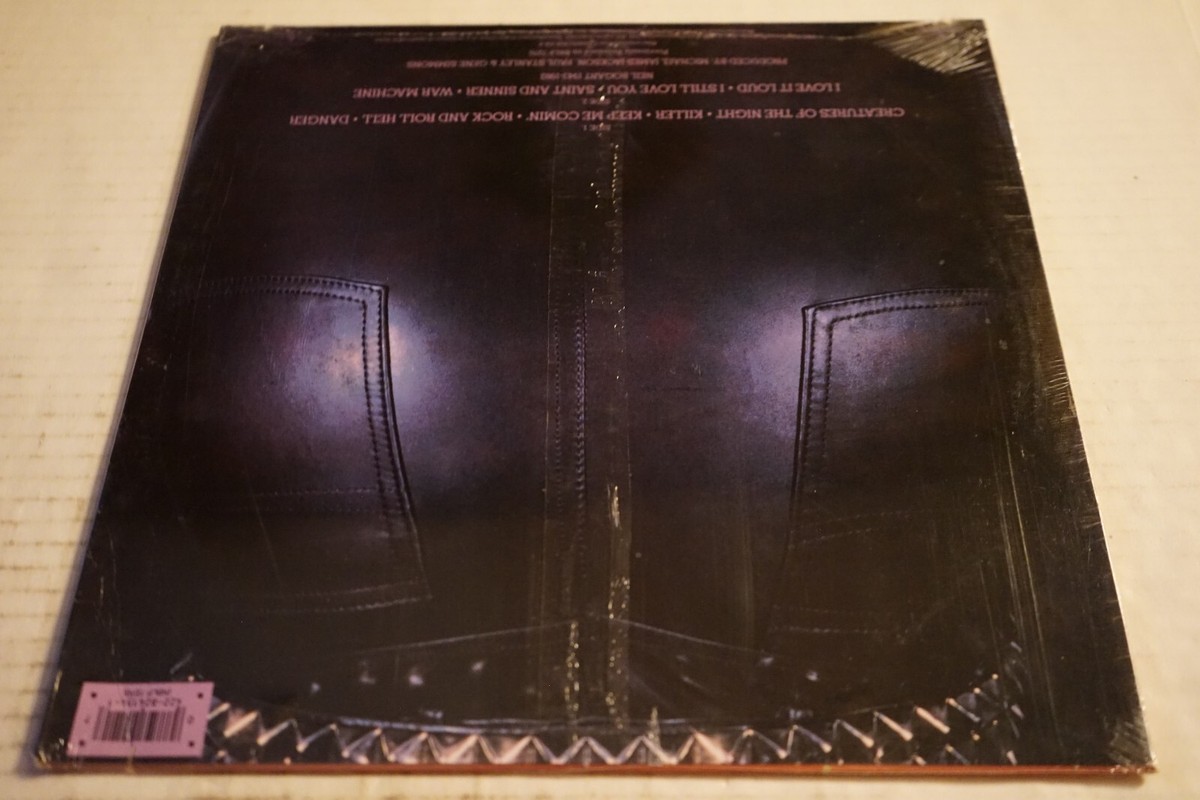 Kiss Creatures Of The Night LP Rare No Makeup Mercury 1985