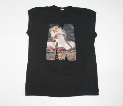 90s Vintage Madonna Shirt Electronic Pop Dance Women's Tee Large