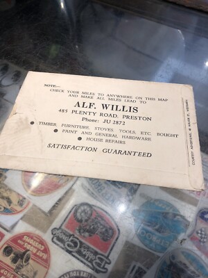 Alf Willis House Wrecker Victoria Map Locator Vintage