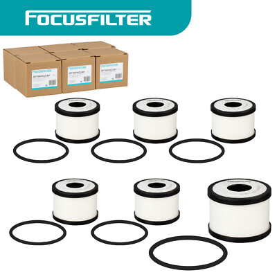 6PCS Filter Compatible with ISUZU FRD/FRR/FSS/FVR/FUSO 4HK1-TCS 5.2L