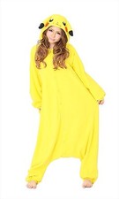 Sazac Pokemon Pikachu Fleece Kigurumi Cosplay Costume Party Pajamas
