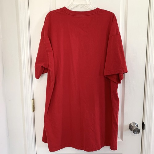 Maryland Terrapins Terps T-Shirt Section 101 by Majestic Red Men’s Size 3X Tall - Picture 2 of 3