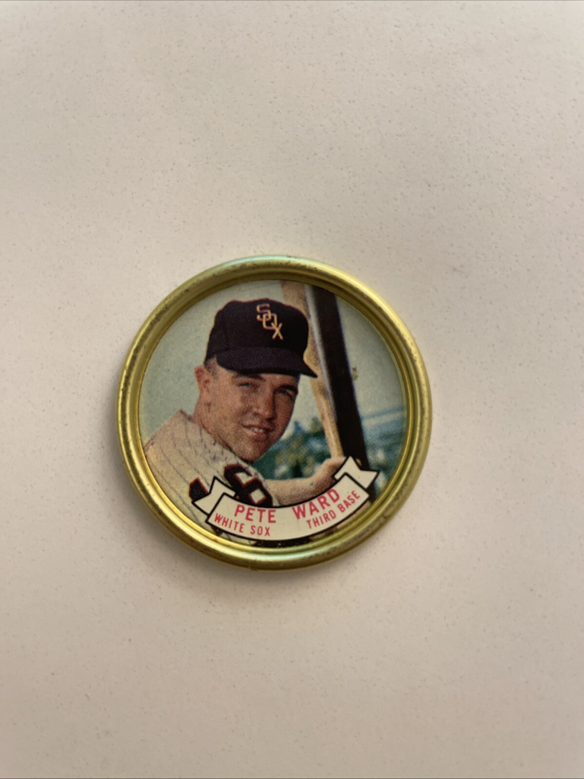1964 Topps Coin #Pete Ward NICE!