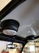 WFL GOLF CART SPEAKER PODS SPEAKER spacer 6.5" 6 1/2" UV - MADE IN THE U.S.A.