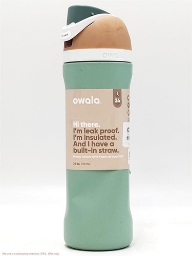 Owala 24oz FreeSip Stainless Steel Water Bottle - Sage Green *SEE DETAILS*