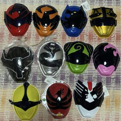 オーレンジャー1／1マスク Power Rangers Uchu Sentai Kyuranger Omen Face Mask 11p set Japan