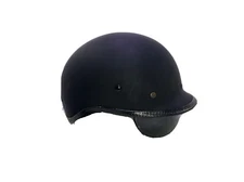 Rodia DOT Motorcycle Half-Helmet with Visor, Low-profile