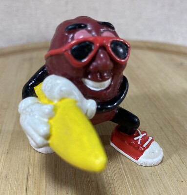 Vintage 1988 California Raisins Surfer 2'' Mini Figure! Applause, Original