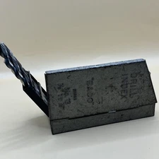 Vintage 1950's Missing Pieces Huot Drill Index Steel Bit Box St Paul 1/64 to 1/4